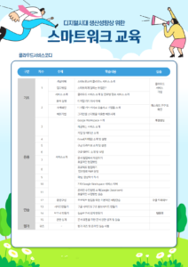 Google Workspace를 이용한 스마트워크교육 강의