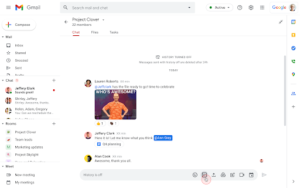 Google 채팅에서 GIF 찾기 및 공유