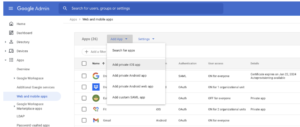 Google Endpoint Management 개인 iOS 앱관리 Google Endpoint Management 개인 iOS 앱관리
