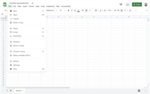 Google 시트의 기능 찾기 용이성 향상 Google 시트의 기능 찾기 용이성 향상