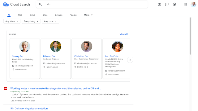 CloudSearch CloudSerach API 사용자 검색 사용