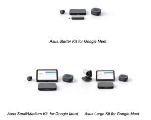 ASUS Google Meet 하드웨어 키트 업그레이드