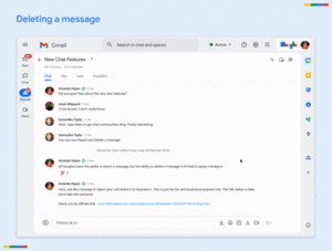 스페이스 관리자 Google Chat 메시지 삭제 스페이스 관리자 Google Chat 메시지 삭제