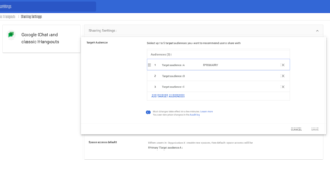 Google Chat 스페이스 새로운 관리 컨트롤