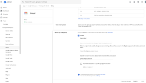BigQuery Gmail 로그를 Google Workspace로 이전