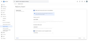 BigQuery Gmail 로그를 Google Workspace로 이전1