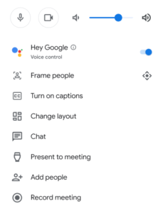 Google Meet Frame People 기능 향상 Google Meet Frame People 기능 향상