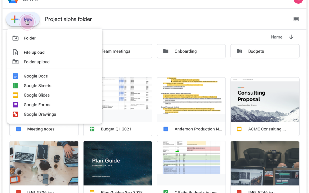 구글 계정없이 Google 드라이브 방문자와 협업