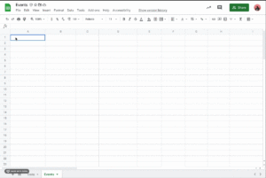Google Sheets 이벤트를 스마트 Chip 확장 Google Sheets 이벤트를 스마트 Chip 확장