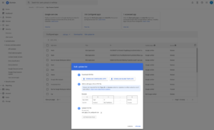 Third Party App Access 권한 벌크구성