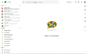 Google Chat 검색칩 빠르게 결과 세분화