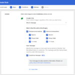 Google Chat DLP 사용자 오류메시지 베타 Google Chat DLP 사용자 오류메시지 베타