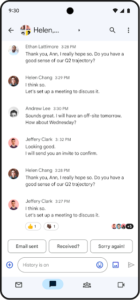 Google Chat 스마트폰에서 읽음 표시 Google Chat 스마트폰에서 읽음 표시