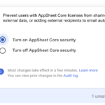 Google Workspace 버전 Appsheet 라이선스 변경 Google Workspace Appsheet 라이선스 변경