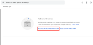 디렉토리 동기화 Azure Active Directory 지원 디렉토리 동기화 Azure Active Directory 지원
