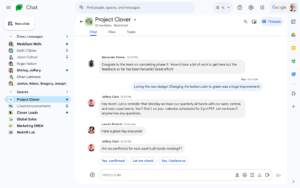 Google Chat 스마트 답장 전체로 사용하기 Google Chat 스마트 답장 전체로 사용하기