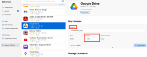Apple 비즈니스 관리자에서 앱 라이선스를 대량으로 구매 Apple 비즈니스 관리자에서 앱 라이선스를 대량으로 구매