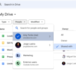 Google 드라이브 사용자 그룹별로 필터링 파일찾기 Google 드라이브 사용자 그룹별로 필터링 파일찾기