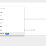 Google Vault에서 Google 캘린더 보존 처리 Google Vault에서 Google 캘린더 보존 처리