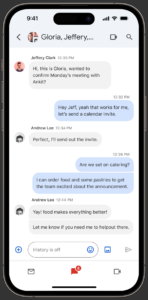Google 채팅의 말풍선을 iOS 기기로 확장하기 Google 채팅의 말풍선을 iOS 기기로 확장하기