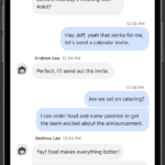 iOS 기기에서 Google 채팅 말풍선 지원 Google 채팅의 말풍선을 iOS 기기로 확장하기