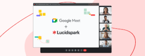 Google Meet HW Lucidspark 화이트보드 앱실행