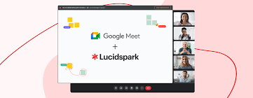 Google Meet HW Lucidspark 화이트보드 앱실행