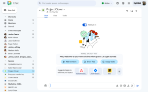 google chat 스페이스 시작 페이지 google chat 스페이스 시작 페이지