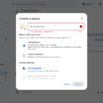 Google Chat에서 스페이스 만드는 방법 개선 google chat 스페이스 이름 중복 방지