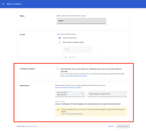 조직의 Workspace 데이터를 원하는 지리적 위치선택 조직의 Workspace 데이터를 원하는 지리적 위치선택