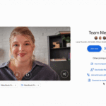 Google Meet 상세한 그린룸 미팅룸 체크인