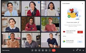 Google Meet 라이브 스트리밍 25000명 지원