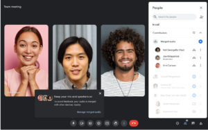 Google Meet 여러대 노트북 적응형 오디오 Google Meet 여러대 노트북 적응형 오디오