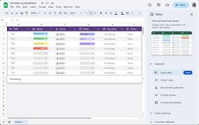 Google Sheets 하나의 표로 데이터 사용하기