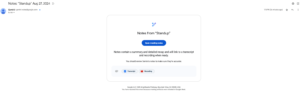 Google Meet 회의 아티팩트 통합 이메일 Google Meet 회의 아티팩트 통합 이메일