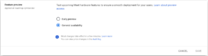 Google Meet HW 예정기능 미리보기 테스트 Google Meet HW 예정기능 미리보기 테스트