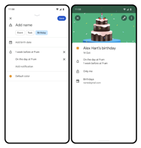 Google 캘린더 개인별 생일 직접 만들기