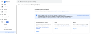 Google Workspace Gmail IMAP 이메일 마이그레이션 Google Workspace Gmail IMAP 이메일 마이그레이션