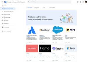 Google Workspace 마켓플레이스 추천 파트너앱 지원 Google Workspace 마켓플레이스 추천 파트너앱 지원