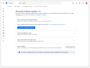 Microsoft OneDrive Google 드라이브 마이그레이션 서비스 Microsoft OneDrive Google 드라이브 마이그레이션 서비스