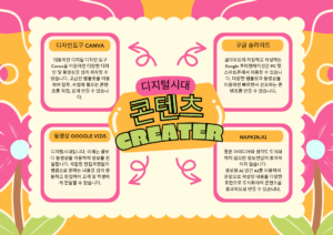디지털시대 콘텐츠 크리에이터 과정 Canva, Napkin, Google Vids, Google Presentation
