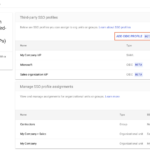 사용자 지정 OpenID Connect 프로필로 싱글 사인온 설정
