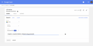 Google Vault Google 드라이브 문서ID 내보내기 Google Vault Google 드라이브 문서ID 내보내기