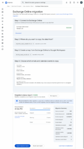 Microsoft Exchange 온라인 콘텐츠 마이그레이션 지원 Microsoft Exchange 온라인 콘텐츠 마이그레이션 지원