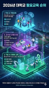 2026 대학교 필요교육 순위